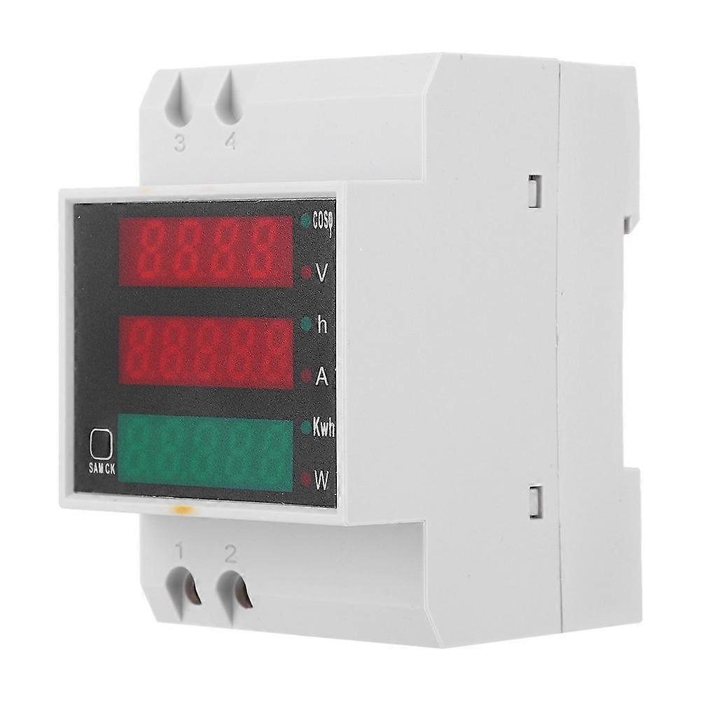 D52 2047 Multi Function Electric Meter Digital Displayed Current Voltage Power Factor Meter AC200 450V