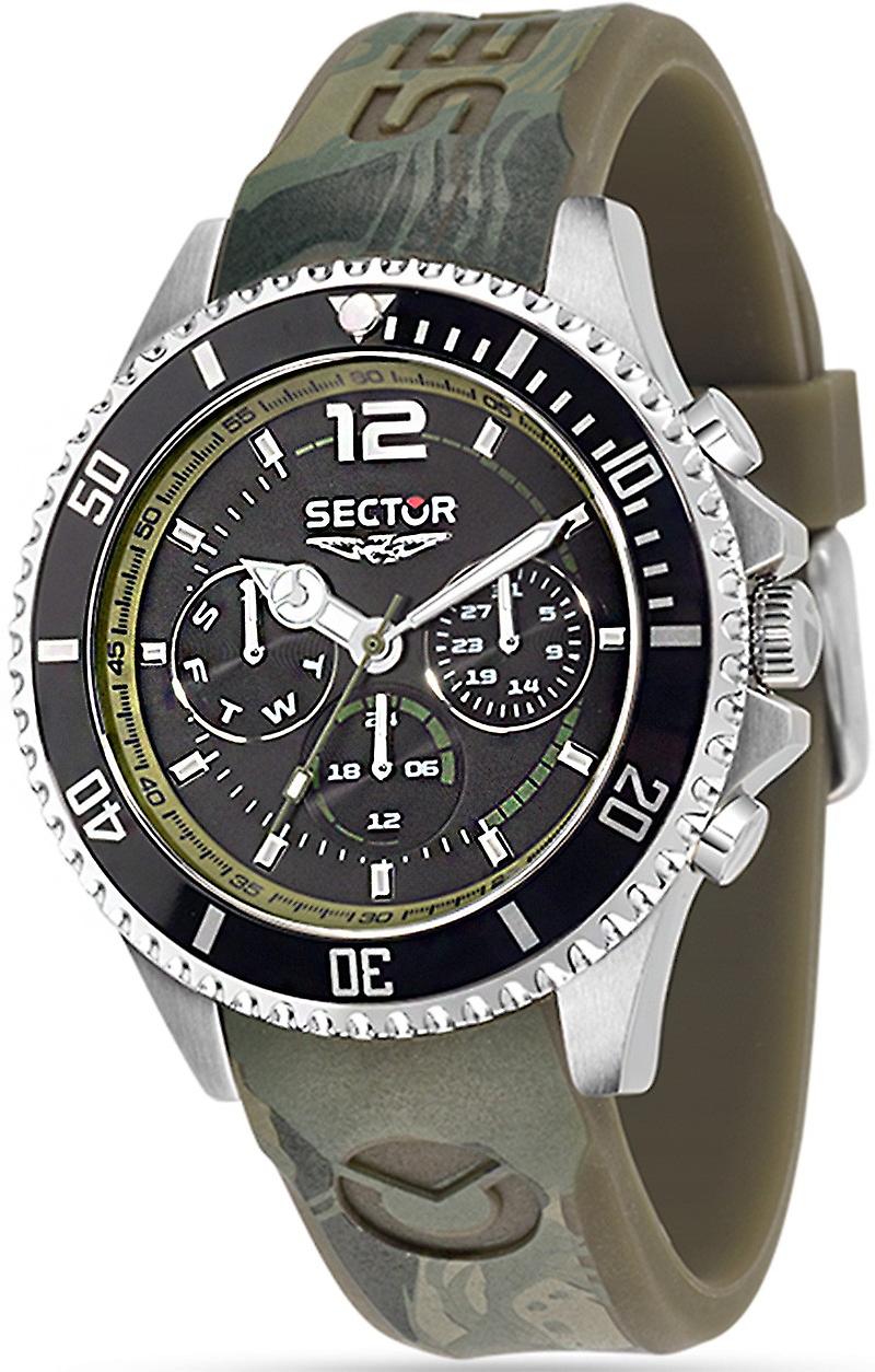 Sector 230 Quartz Analog Man Watch with Silicone Bracelet R3251161023