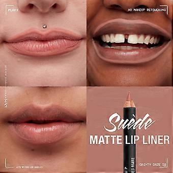 Nyx Professional Makeup Suede Matte Lip Liner 50 Dainty Daze 0.12 Oz