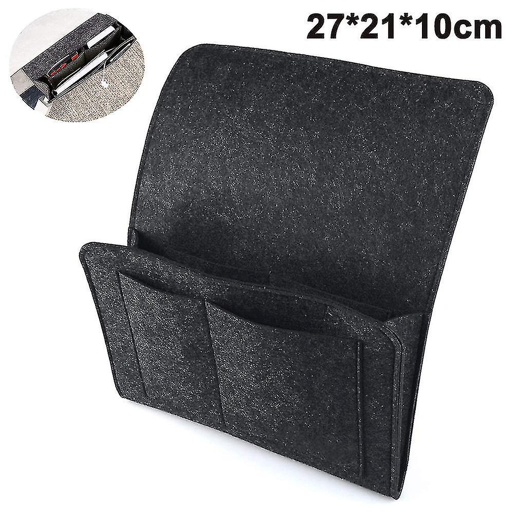 Bedside Sofa Desk Felt Hanging Organizer Bag For Holds Tv Remotes