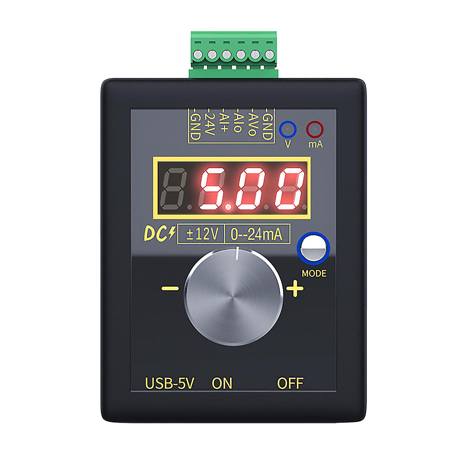 Current Voltage Signal Generator Adjustable Current Voltage Analog Simulator