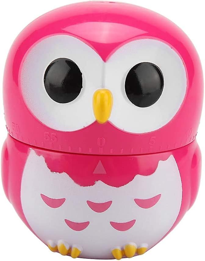 Cute Owl Shape Timer Digital Cooking Timer Manual Timer Mechanical Home Cooking Counter Alarm Clock