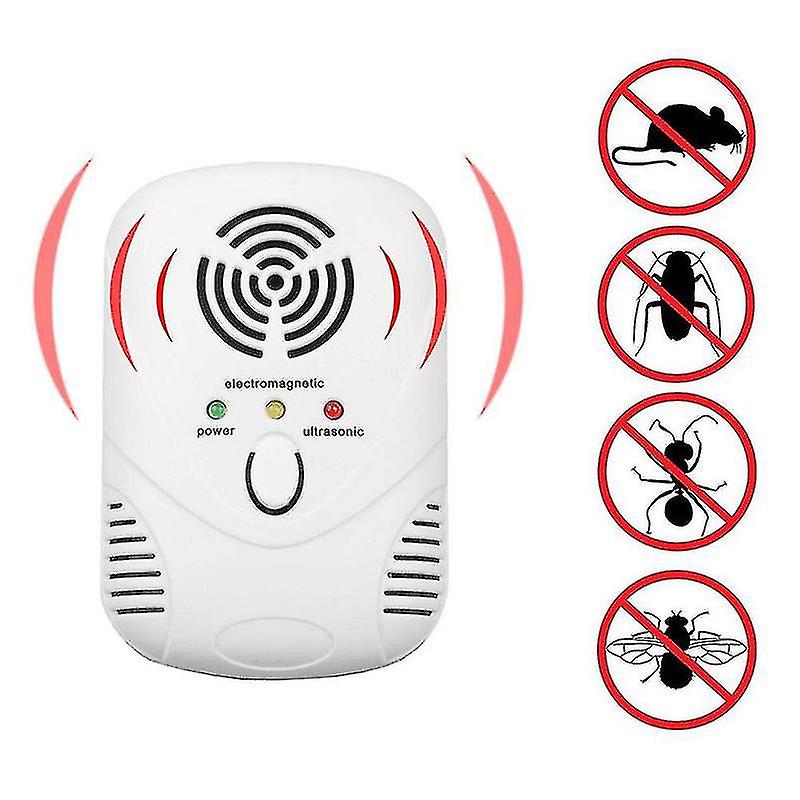 Ultrasonic Pest Repeller Rat Mouse Repellent Anti Mosquito Repeller Killer Rodent Pest Bug Reject Mole Mic