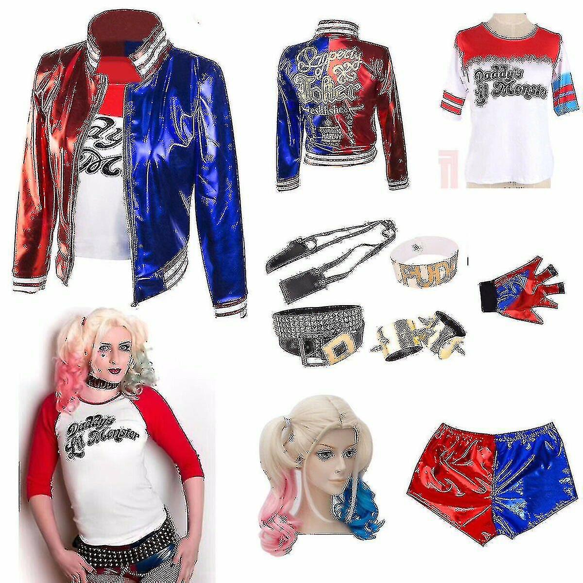 Halloween suicide squad Harley Quinn suicide squad Children Joker Girl