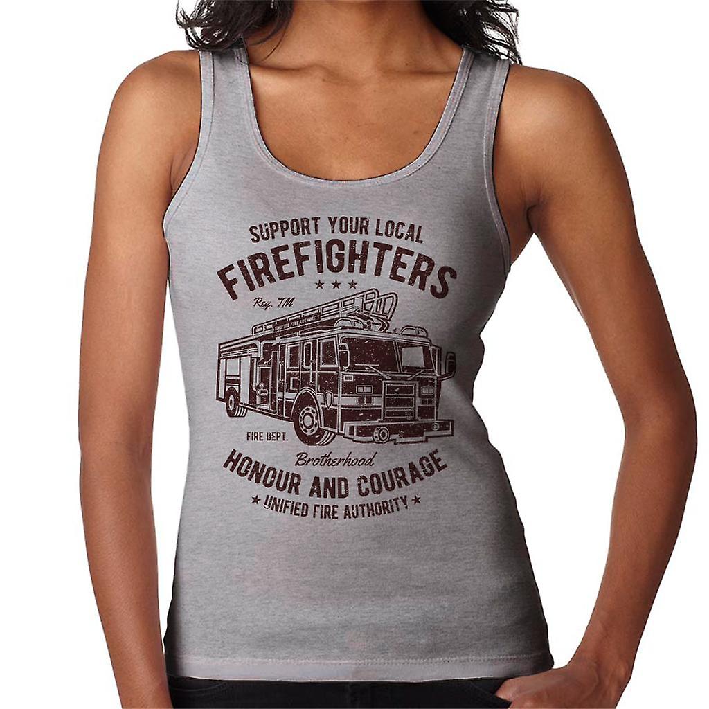Support Your Local Firefighters Women's Vest