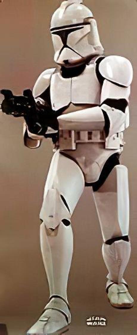 Star Wars Episode 11 - Attack Of The Clones (Clone Trooper) (Lifesize) Movie Poster
