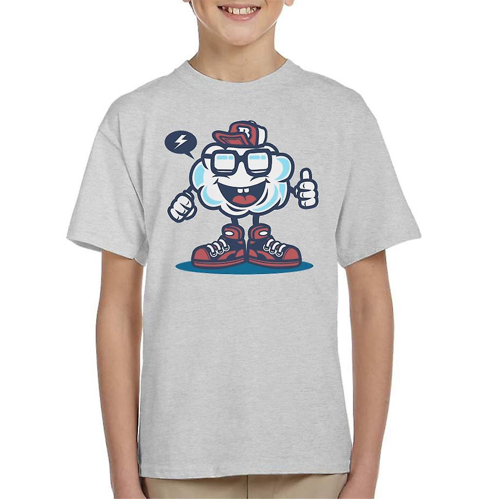 Funky Cloud Kids t-skjorte