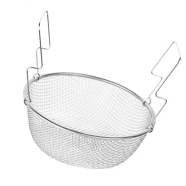 2xStainless Fine Mesh Strainer Kitchen Colander Sieve Sifter Round 23cm