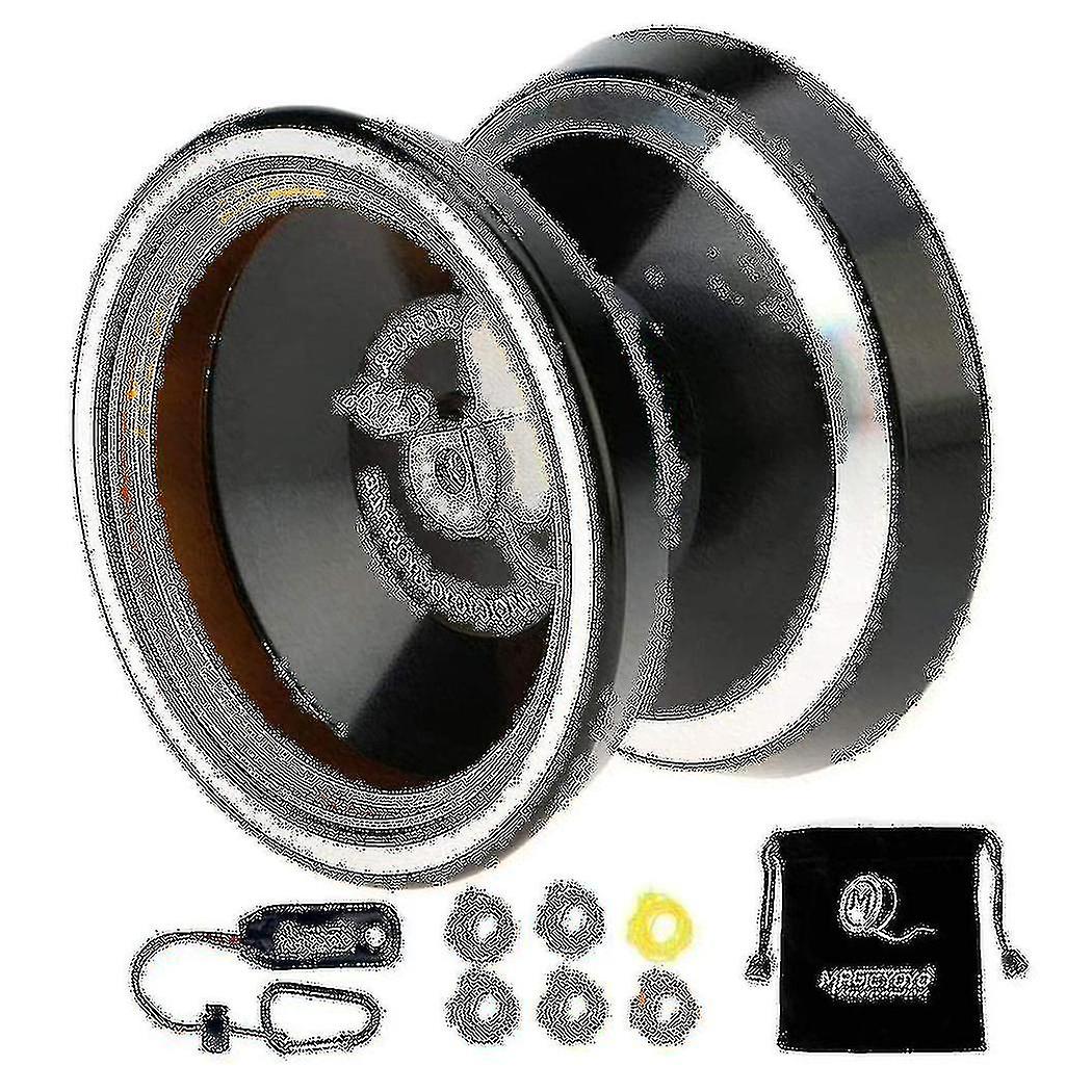 Professional Non-responsive Yoyo M001-b,alloy Aluminum Yoyo With Metal Ring Intermediate Yoyo+extr