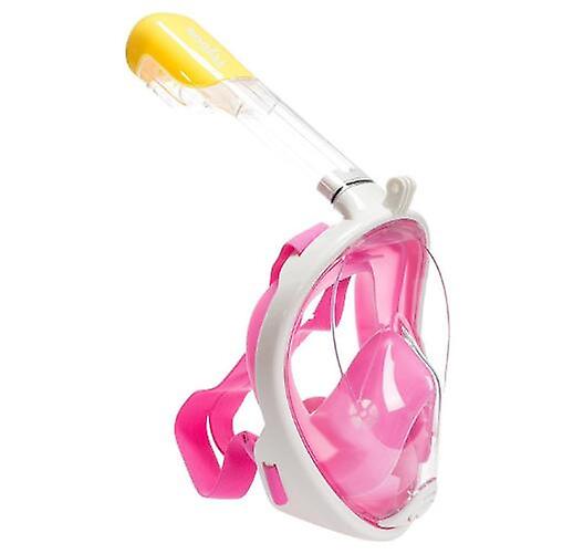 Snorkel Mask,180view Snorkelling Mask With Panoramic Full Face Design-sports Camera Compatible Diving Mask With Anti-fog And Anti-leak Technology For