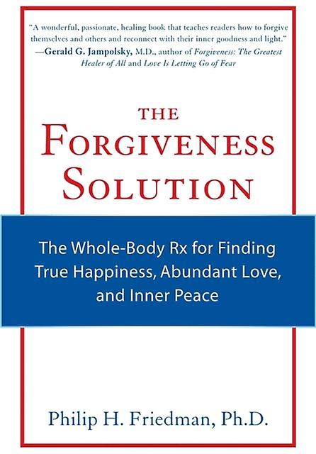 Forgiveness Solution by Philip H. Friedman Paperback Book