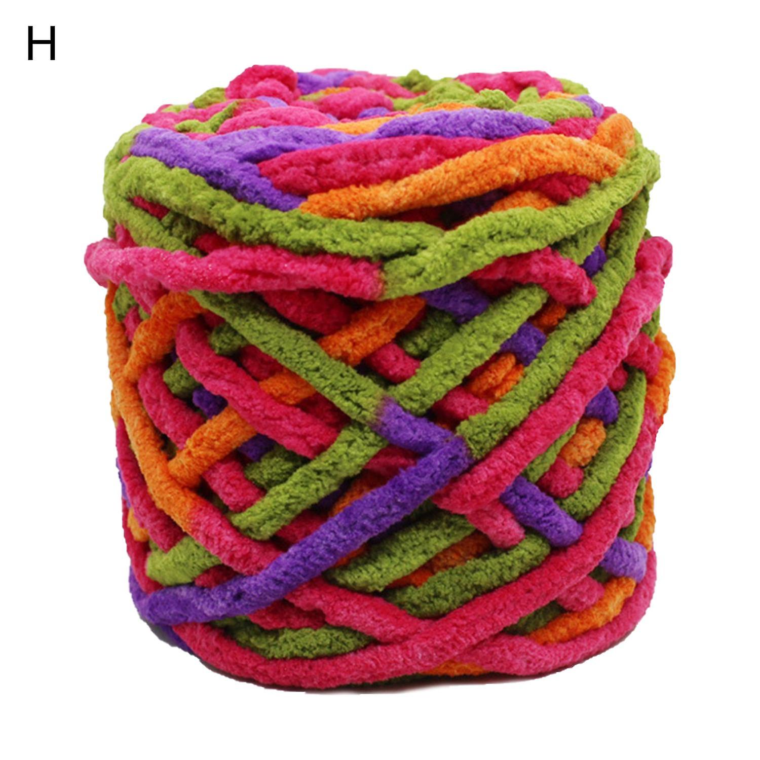 1 Roll 32M Yarn Wide Usage Reliable Polyester Comfortable Touch Universal Knitting Wool for Home