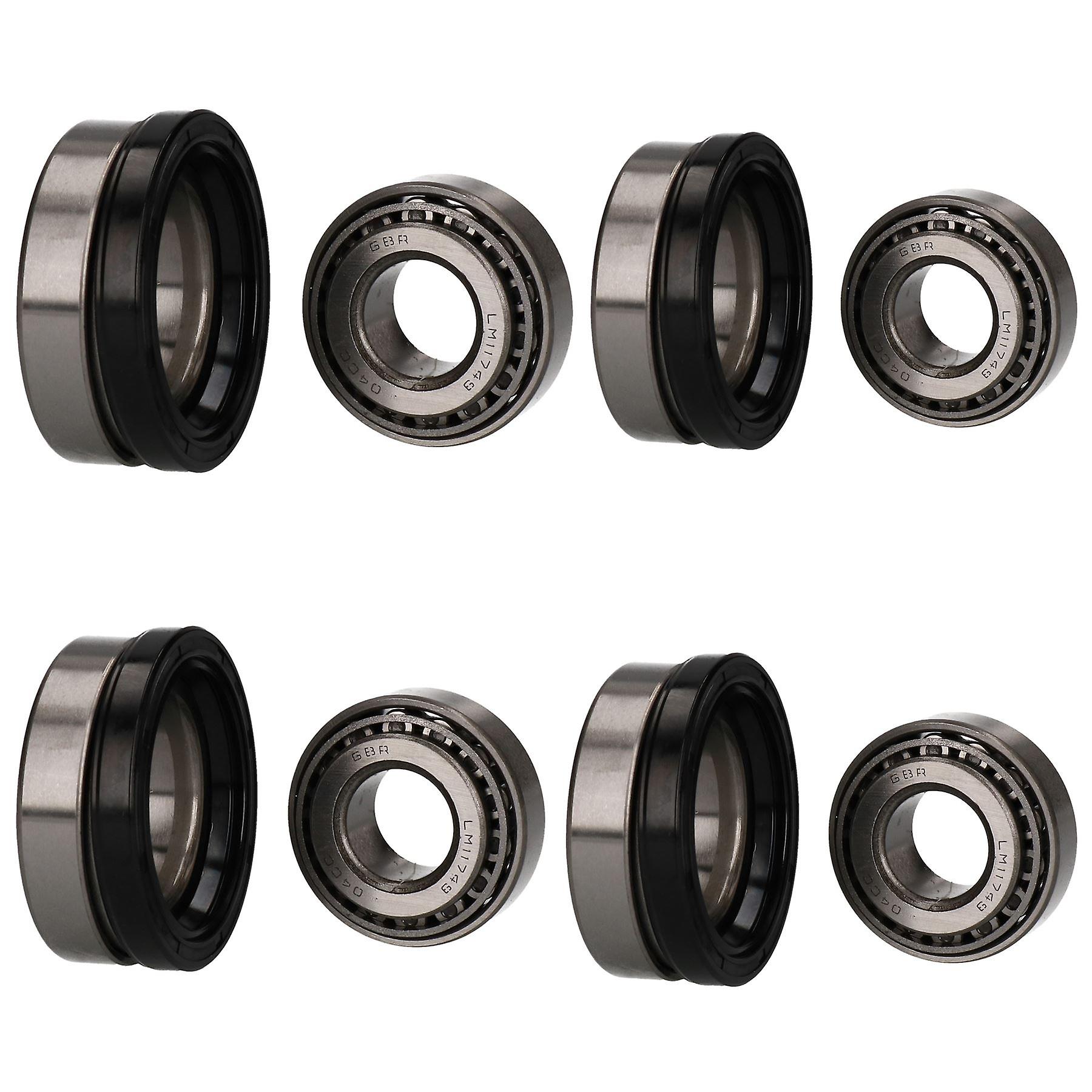 4 Trailer Taper Roller Bearing Kit ALKO 750 Unbraked Indespension Ref ISHU005