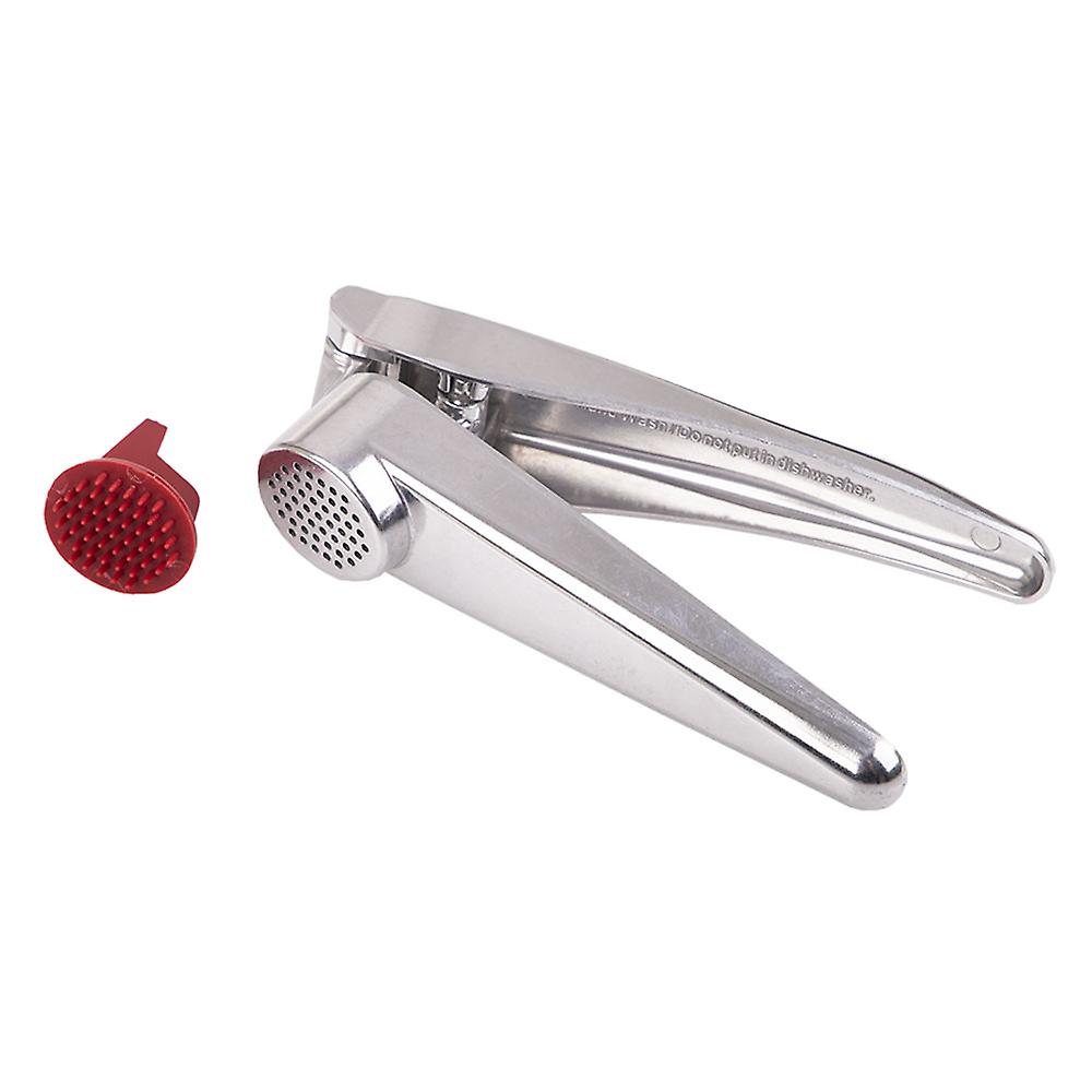 Appetito Garlic Press Strong Cast Aluminium Alloy User Friendly With Cleaner