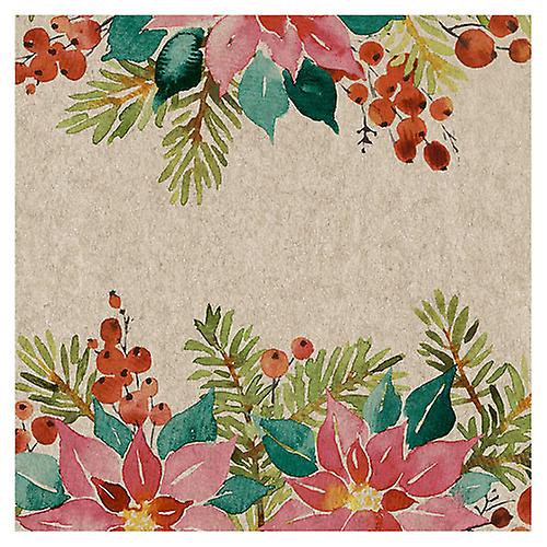 FLORAL JOY Papper+Design Blomma Tryck Lunch Servetter Premium Iögonfallande