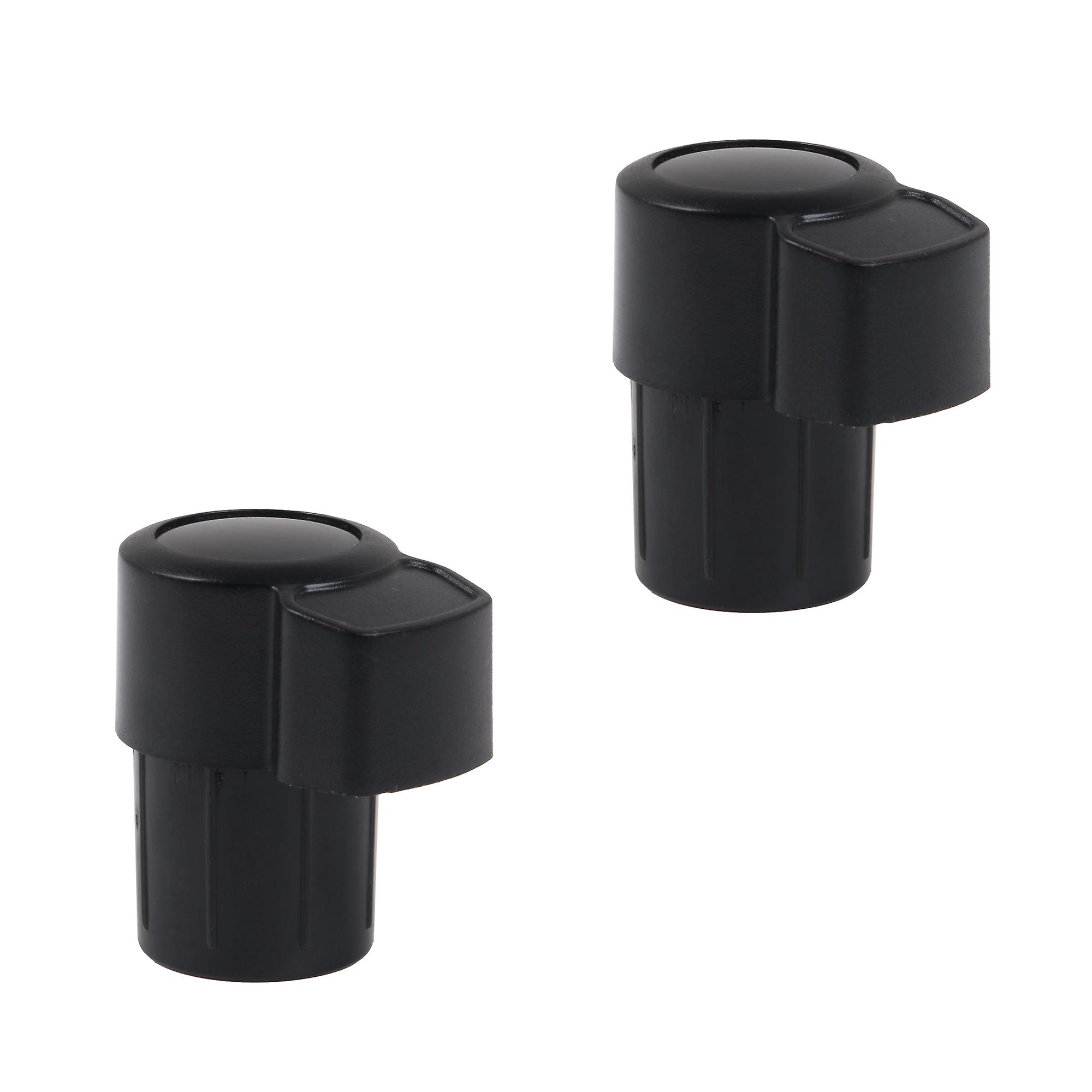 2Pcs ID 21mm Plastic Sax End Plug Saxophone End Caps for Alto Saxophone