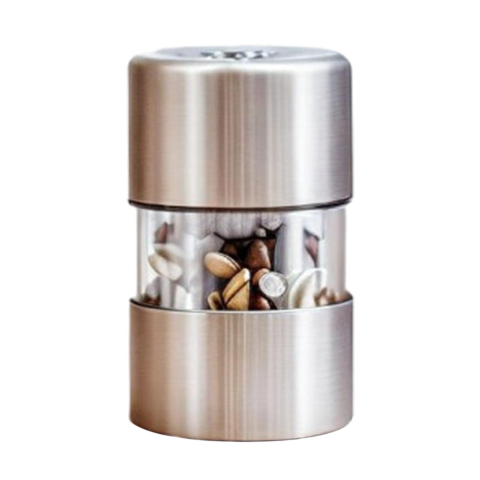 Mini Salt and Pepper Grinder Potable Manual Operation Spices Grinder for Home