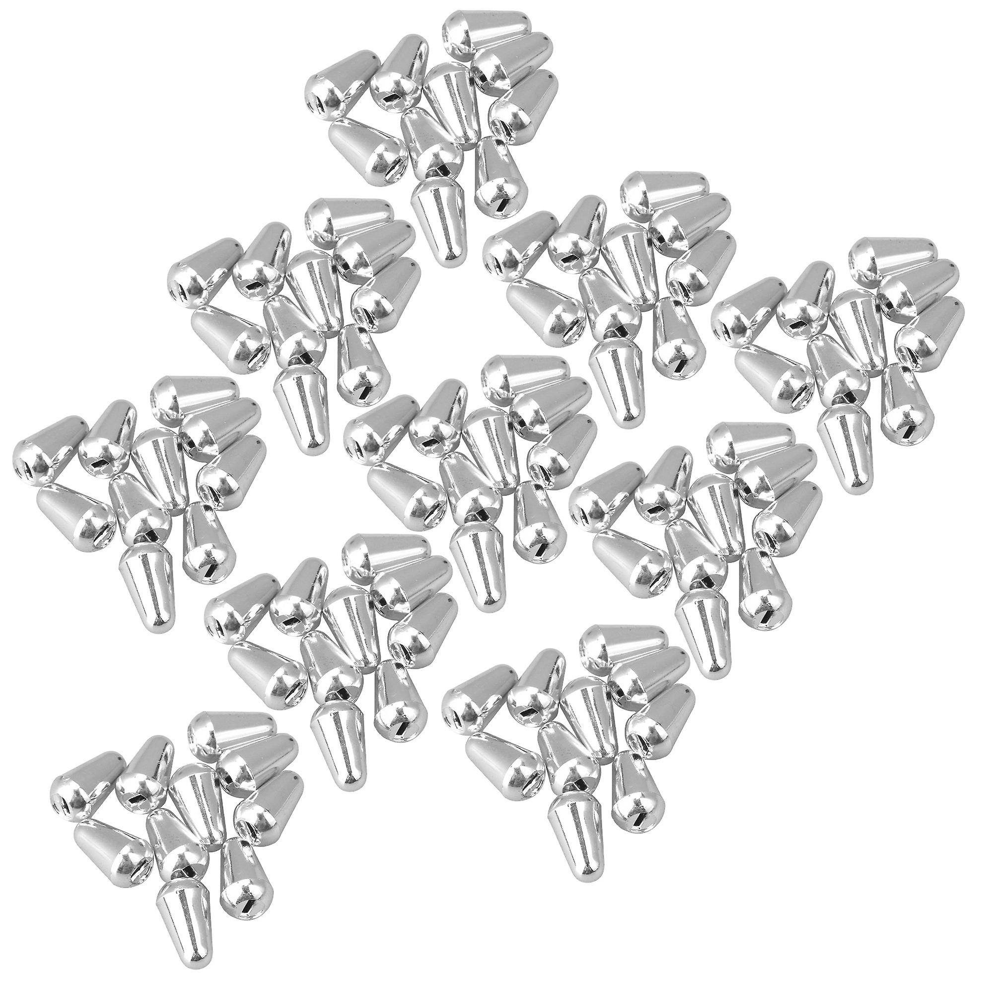 Electric Guitar Plastic Slot Type Switch Tips 5-Way Chrome Plated 100pcs