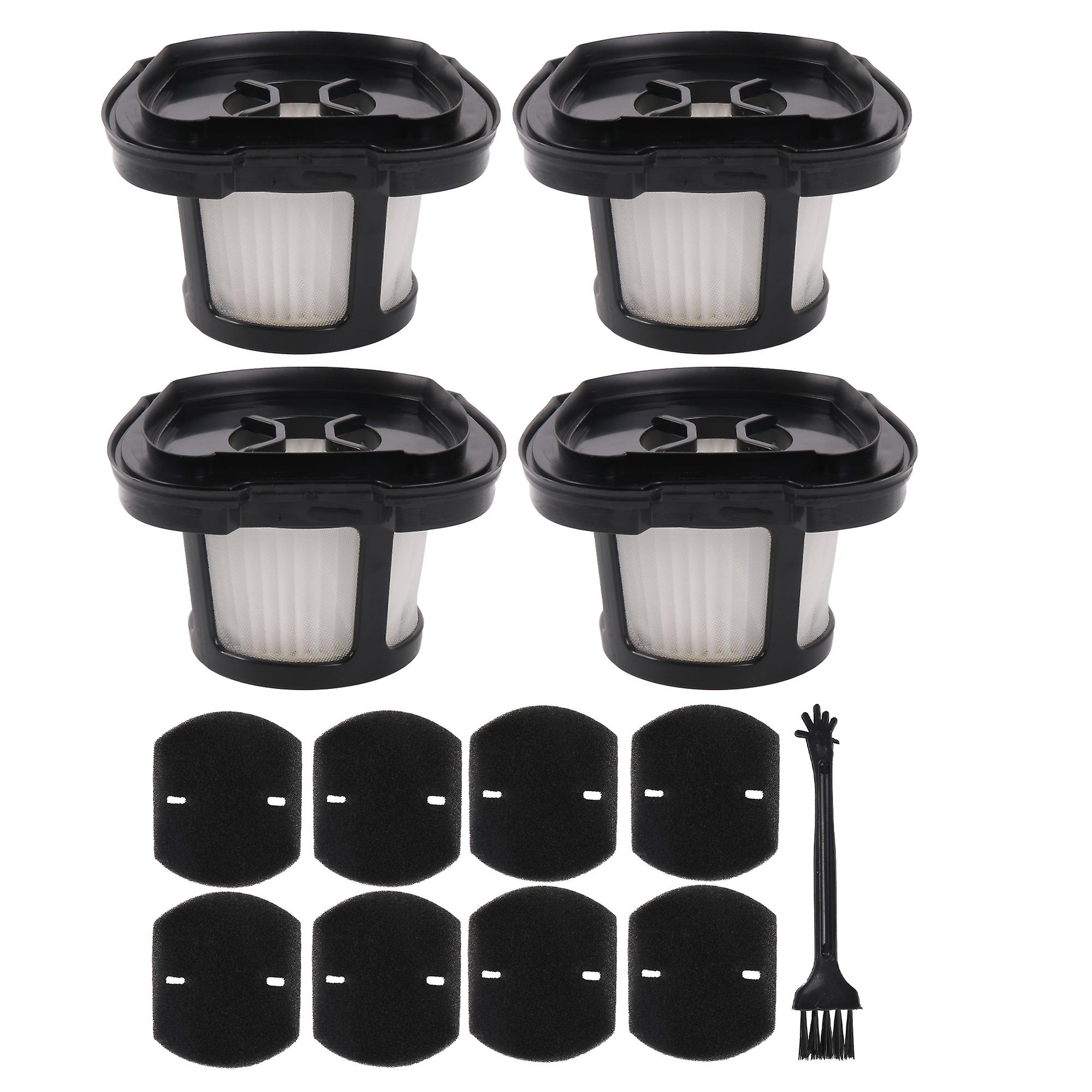 4 Pcs 1614203 1614204 Vacuum Filter Replacement for Bissell w/ Brush