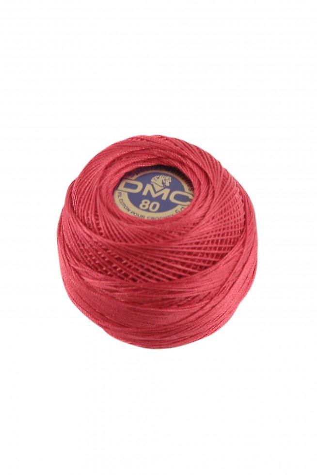 DMC Fil a Dentelles Cotton Thread 666 - 90 Metres - per ball