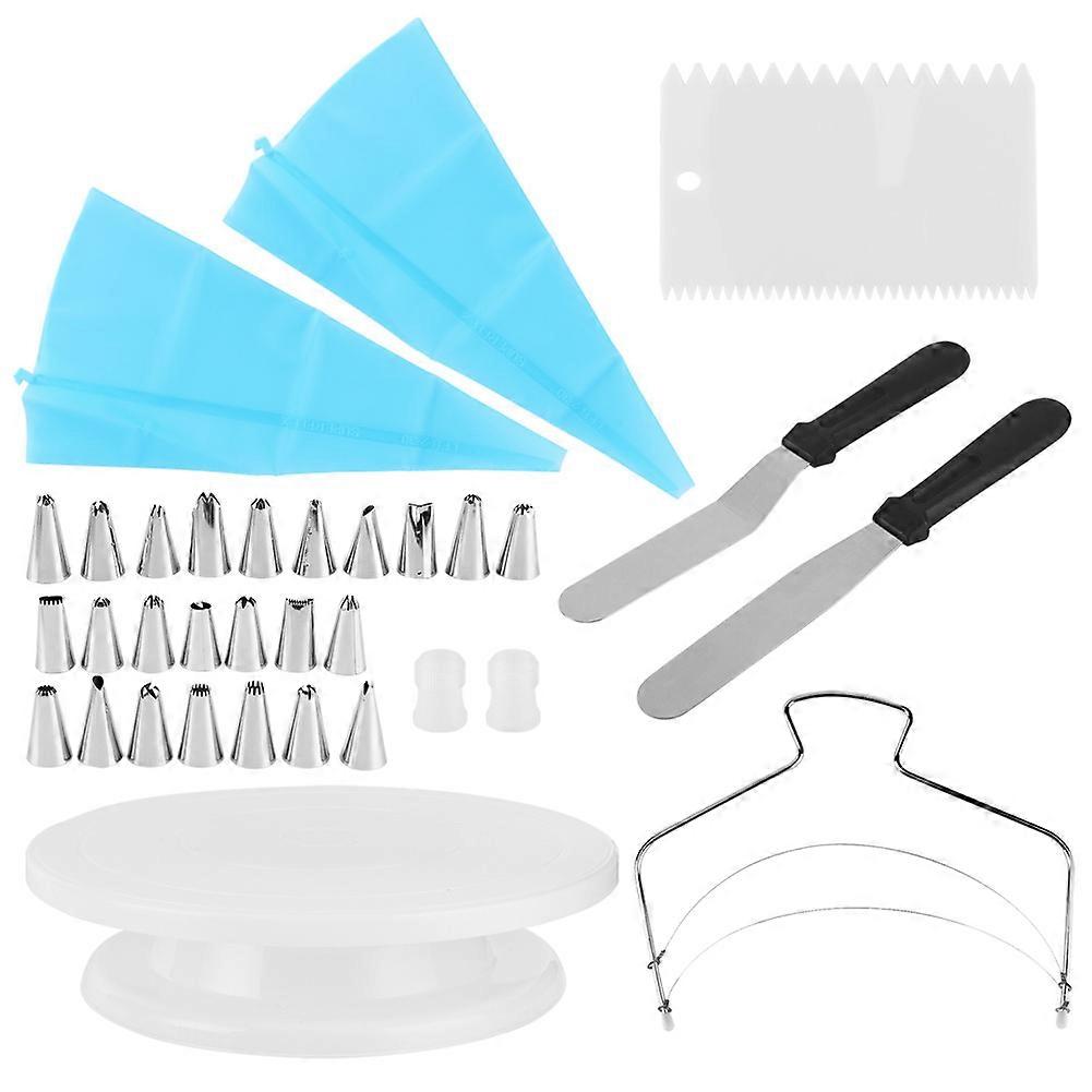 Cake Decorating Turntable, Scraper, Pastry Nozzle, Baking Tool