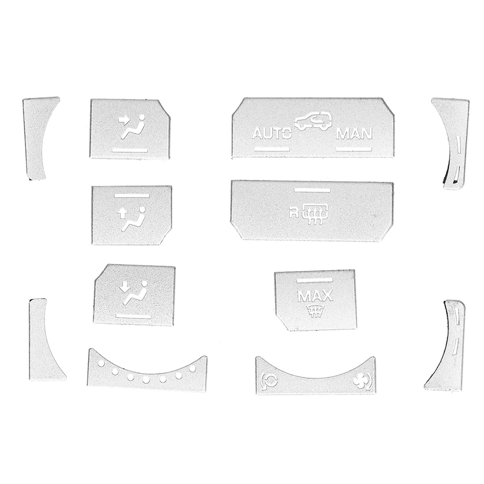 Dash Button Sticker Set (12PCS) for Land Rover Range Rover Evoque (2012-2018) Replacement