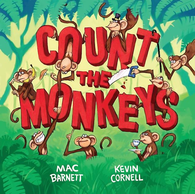 Count The Monkeys by Mac Barnett Hardback Book