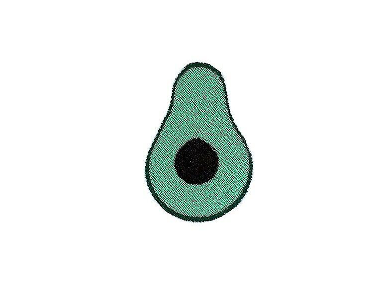 Patch ecusson embroidery thermostick avocado embroidery badge