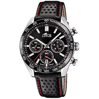 Lotus chrono Męski analogowy kwarcowy zegarek z bransoletą ze skóry bydlęcej 18915/4