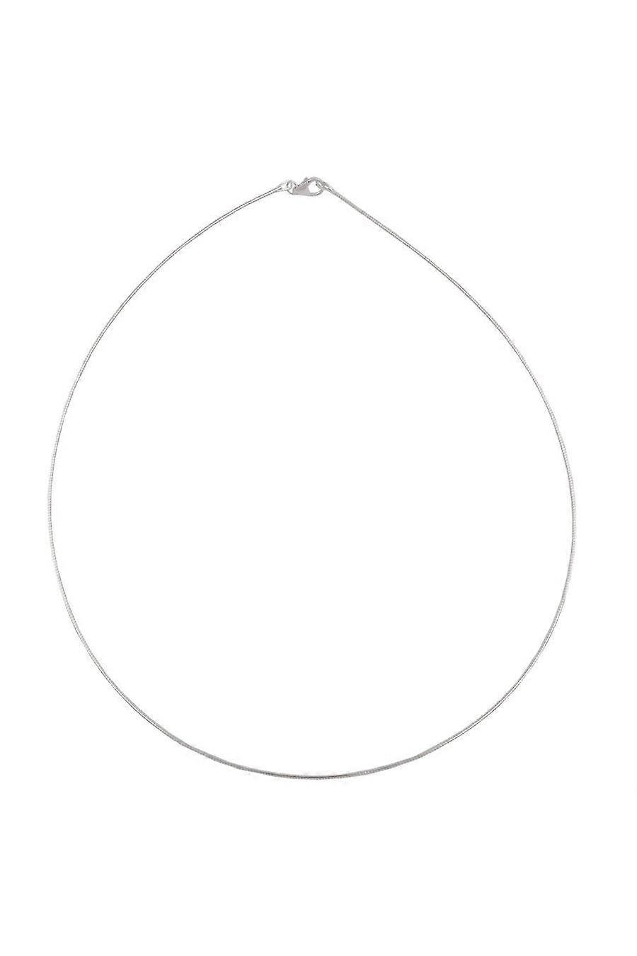Necklace Tonda Round Chain Silver 925 - Gl138007-45