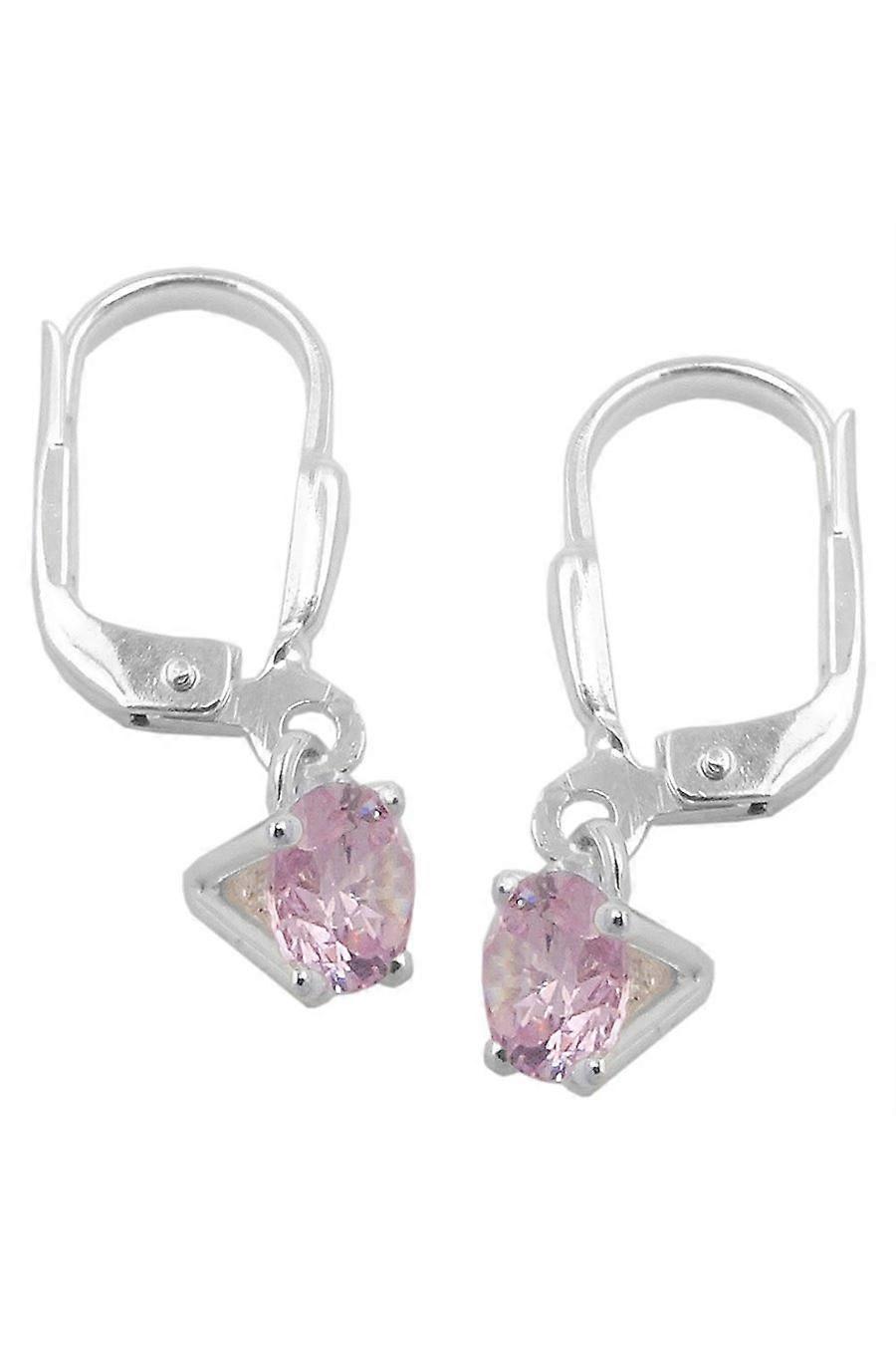 Leverback Earrings Zirconia Silver 925 - Gl93807