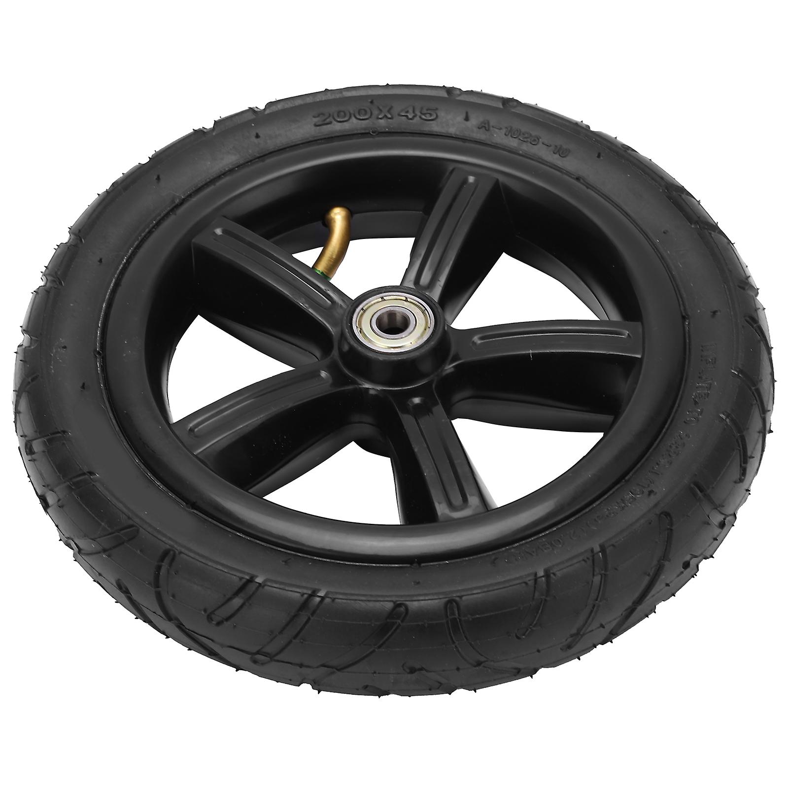 8 Inch 200x45 Pneumatic Wheel with Inner Tube for Electric Scooter with Hub and Bearings
