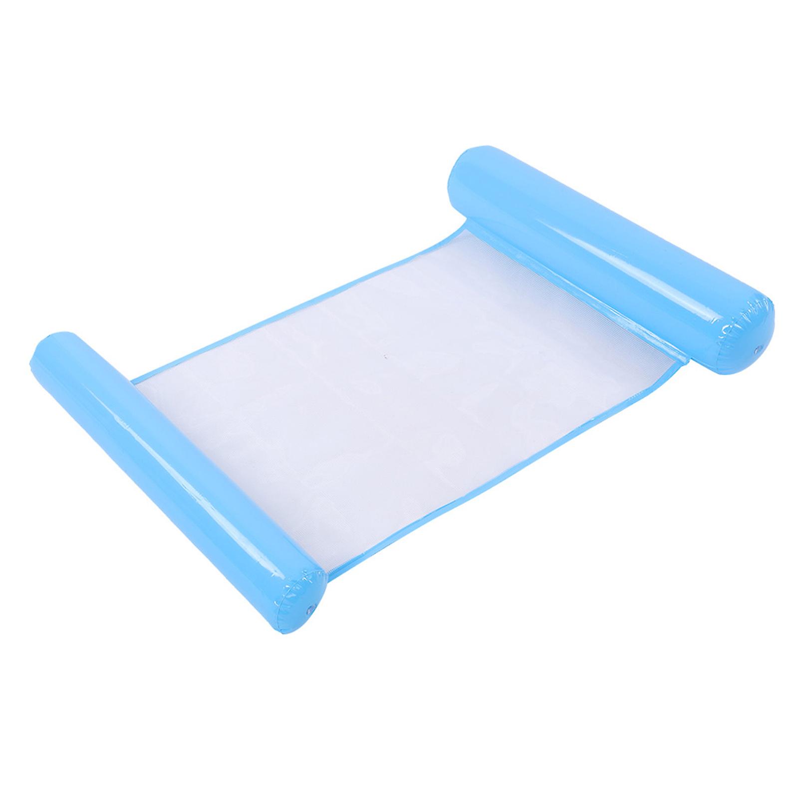 Pool and Beach Air Mattress with Comfortable Backrest