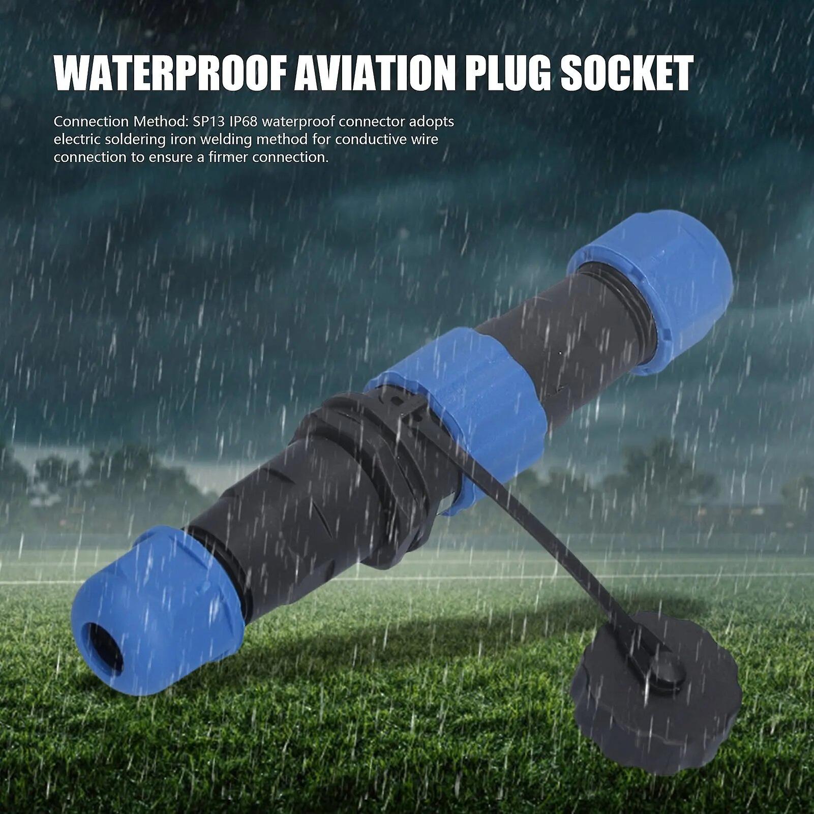 Aviation Cable Connector Socket Strong SP13 IP68 Waterproof Connector For Computer Instrumentation~7663