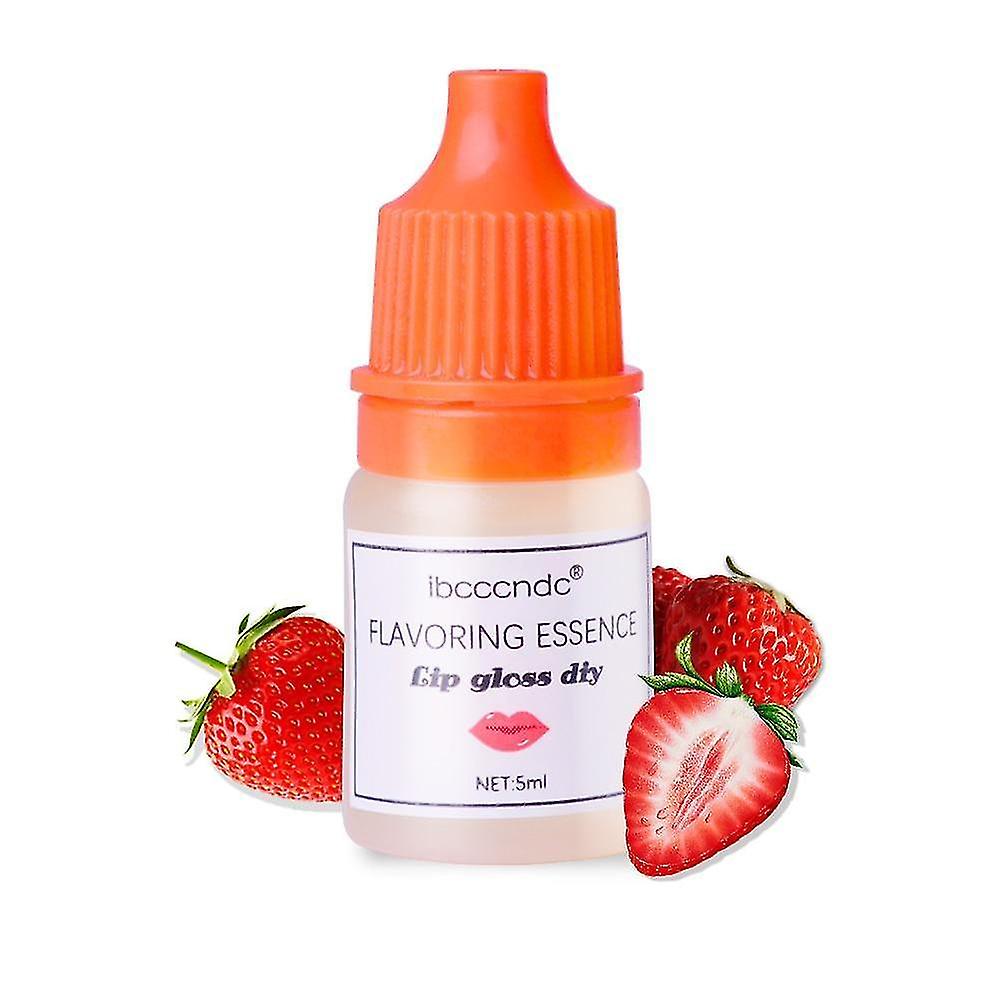 Strawberry Clear Lip Gloss Base Oil Non stick Moisturizing Lipstick Material Gel