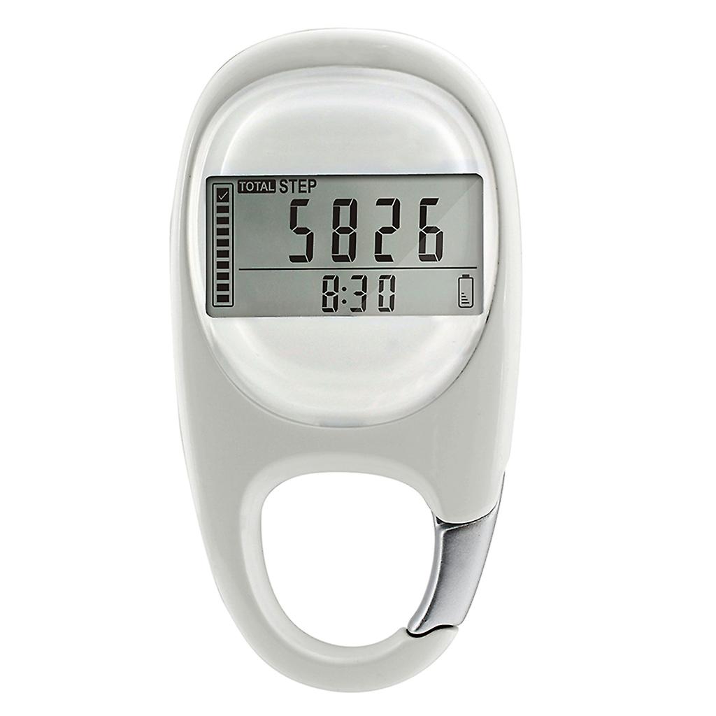 Simple Walking Pedometer Step Counter with Clip Accurately Track Step & Miles