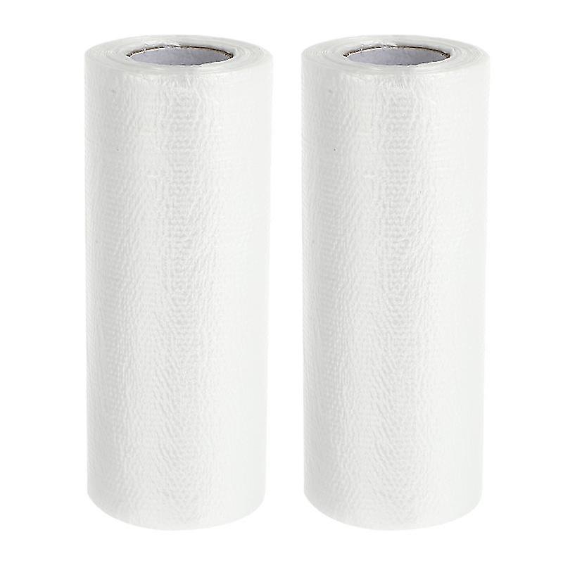 2rolls Plastic Dust-proof Drop Sheet
