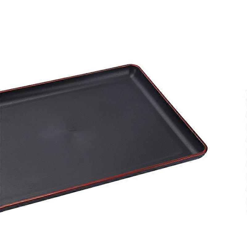 3 Pcs Rectangular Acrylic Serving Trays 30x20cm Multipurpose