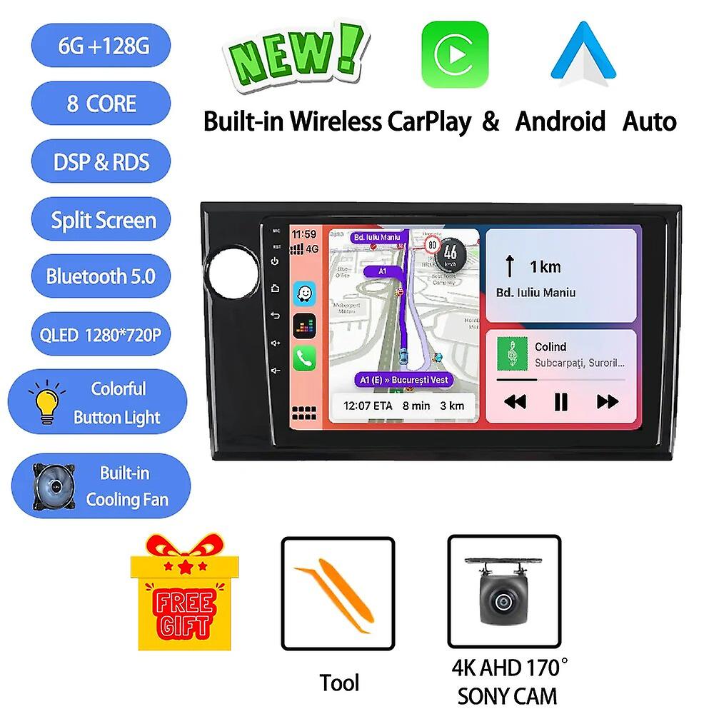 Android 13 For Honda Brv Left 2015 - 2019 Car Radio Stereo Multimedia Video Player Navigation Gps Wireless Carplay Rds Dsp Qled