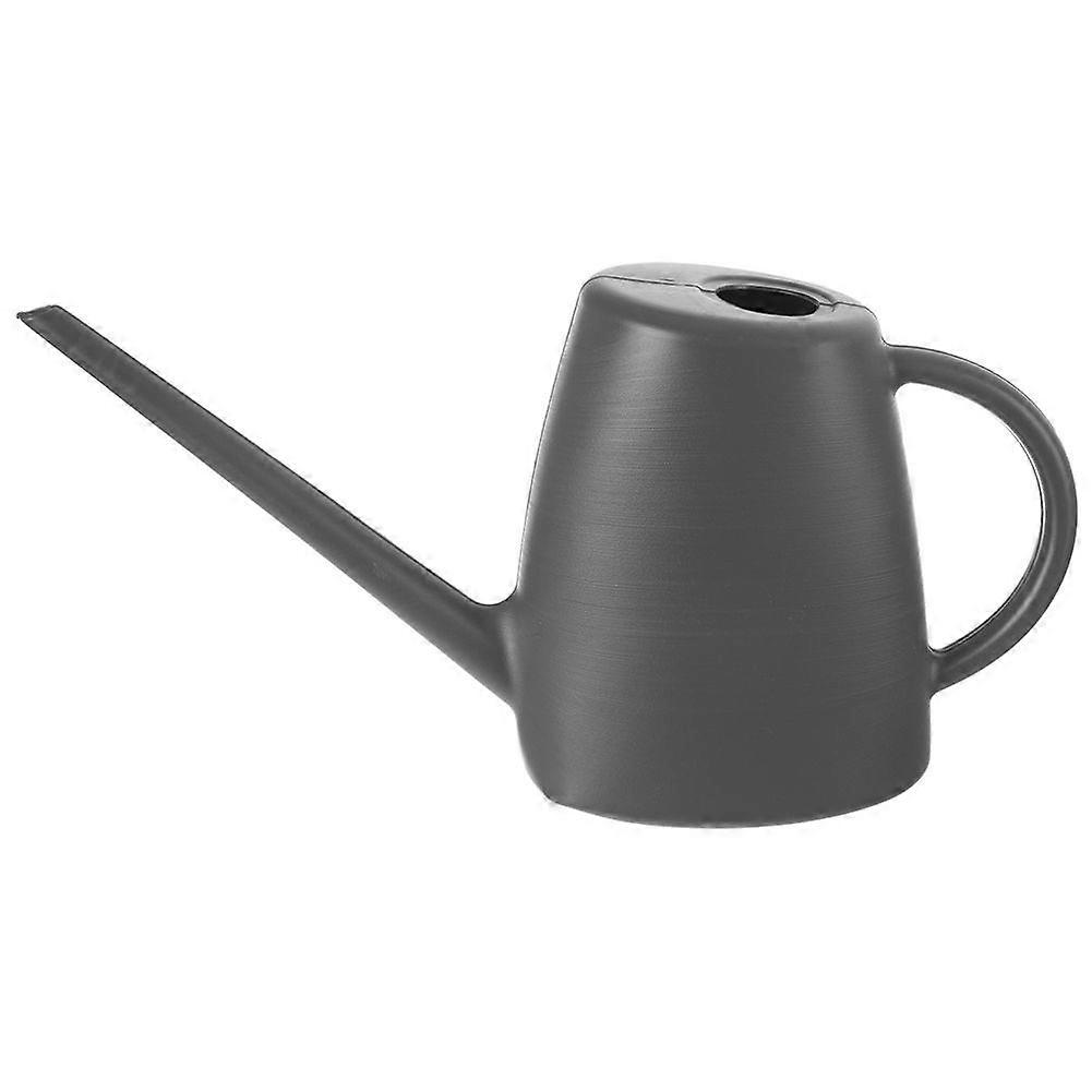 Stylish anthracite watering can 1.6L with long spout