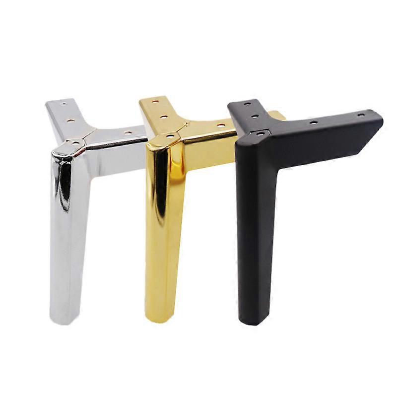 4 יחידות ריהוט ברזל רגליים שולחן קפה ספה רגלי תמיכה טריגמינליות רגלי ארון 8-15 ס"מ רגלי מטוסים אביזרי חומרה