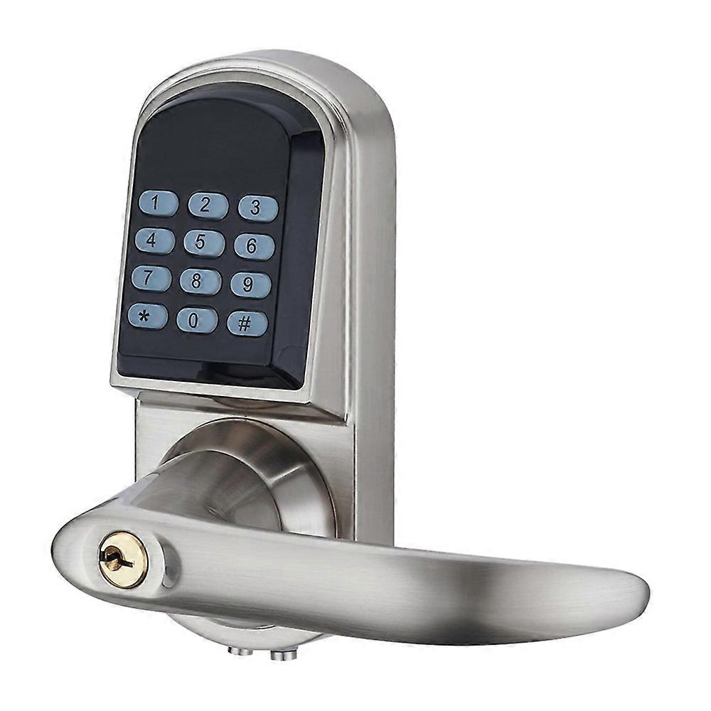 Serrure de porte Bluetooth avec clavier numérique électronique et application Ttlock pour smartphone, compatible Wi-Fi
