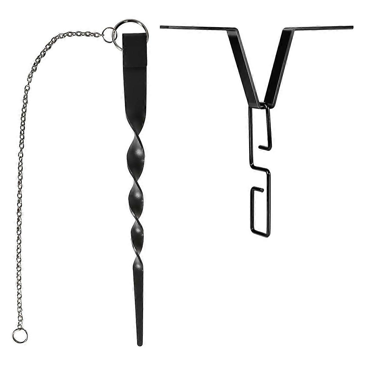 Rain Chain Hook Rain Chain Anchor, Garden Gutter Positioner, Rain Chain Retainer for Rain Chain Installation