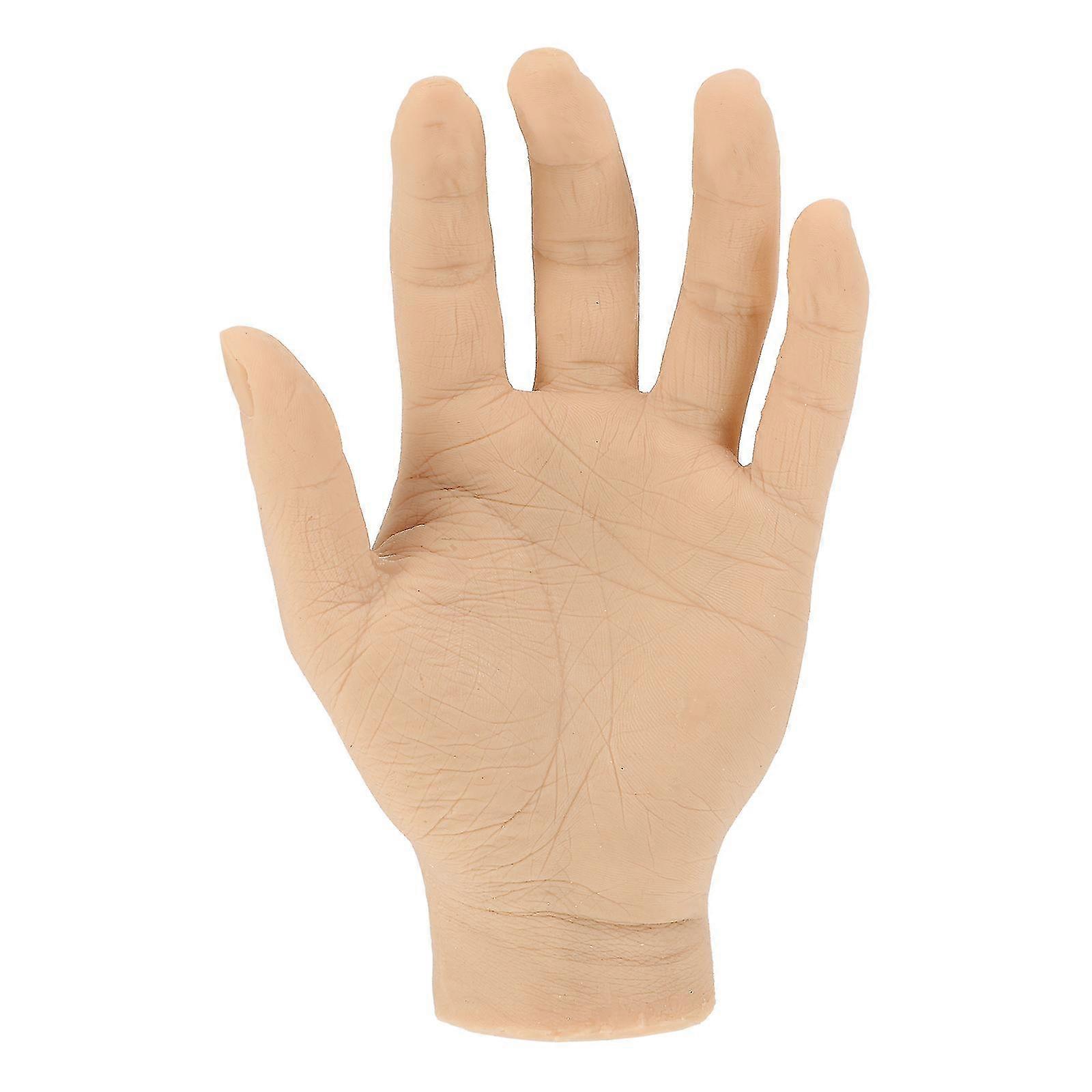 Practice Nail Art Hand Training Display Model Hand Flexible Silicone Hand
