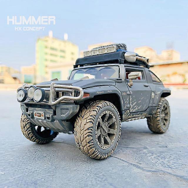 1:24 ישן HUMMER HX קונספט סימולציה סגסוגת מכונית מודל מלאכת יד קישוט אוסף צעצוע כלים מתנה