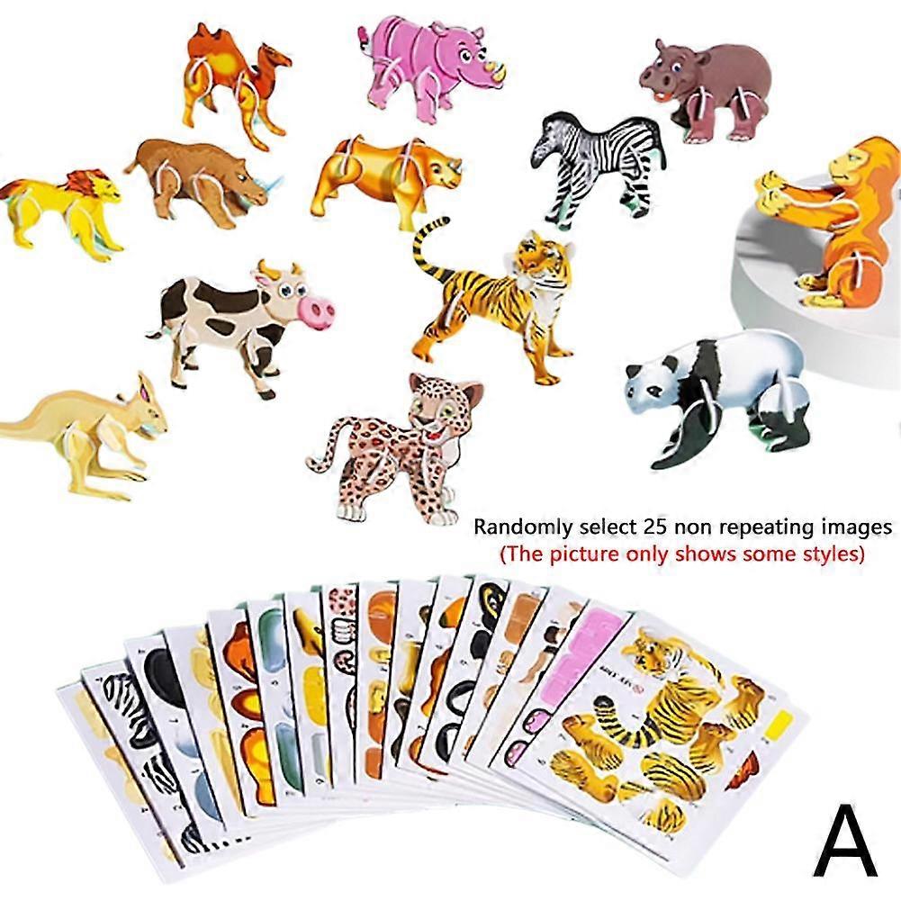 3D Cartoon Puzzles for Kids Ages 4-8 Educational Insect Animal Jigsaw Puzzles