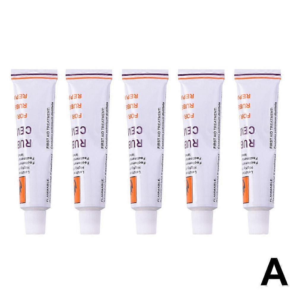 5 Pcs Rubber Solution Cement Puncture Glue Repair Bike Tyre Bicycle Hole Tires