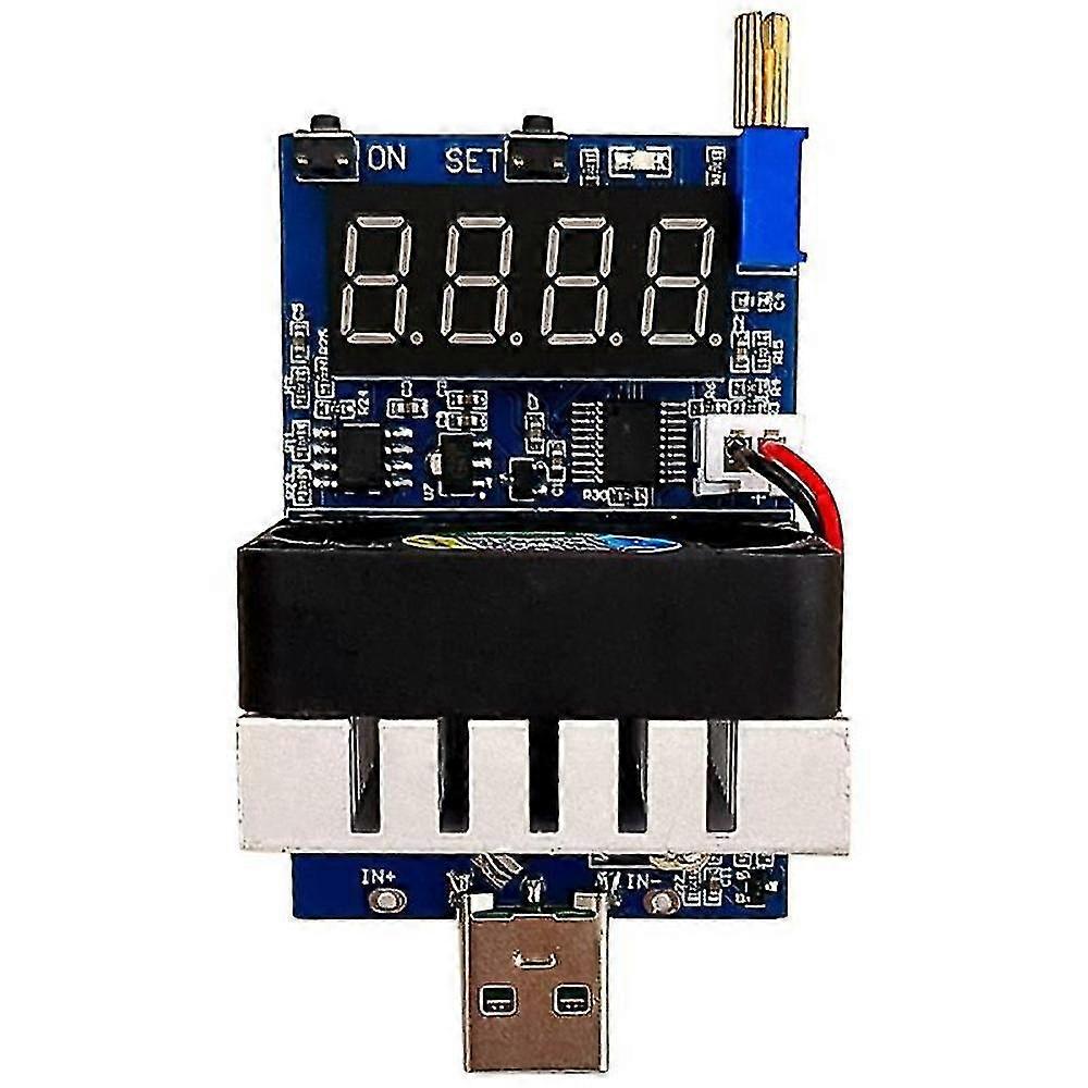 New style 35w Usb Intelligent Electronic Load Tester Digital Display Voltmeter