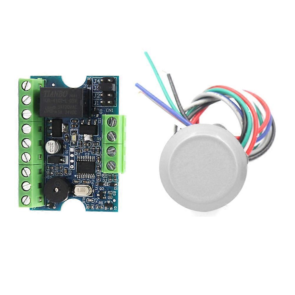 12V Access Controler with Magnetic Lock Gate Entry System Set Touch Memory TM Reader PCB Access Con