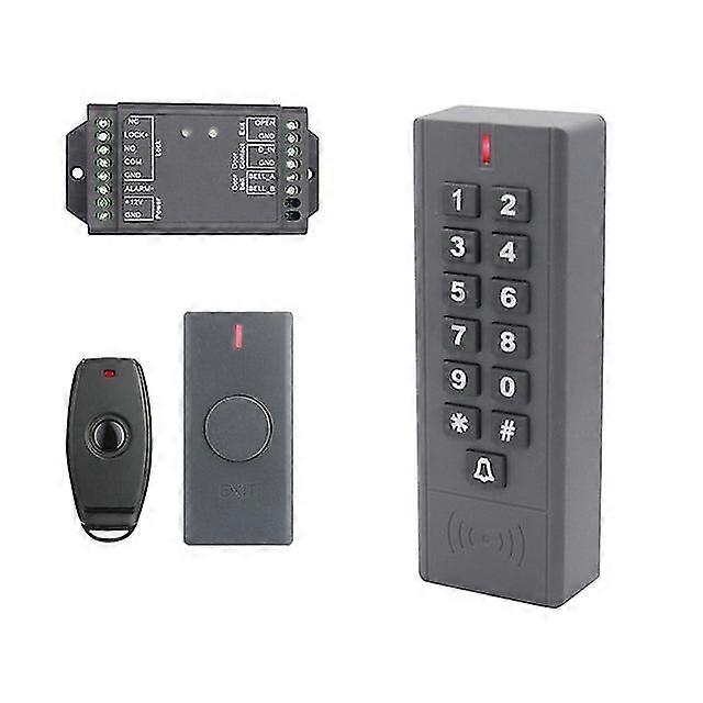 Waterproof door lock remote control access control 125khz id /ic card rfid access control wireless keypad control reader